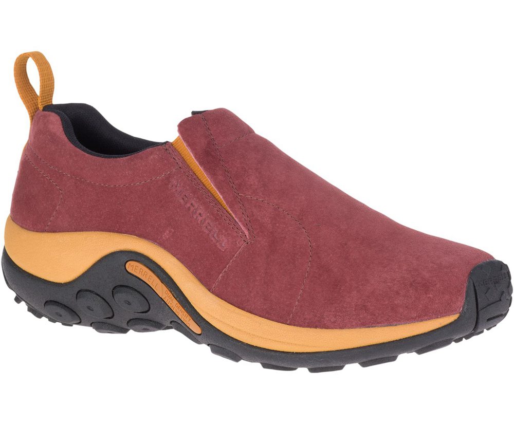 Merrell Slip Ons Burgundy - Jungle Moc - Mens 15TPWFVUD
